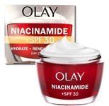 Olay Niacinamide + SPF30 Hydrate. Renew. Age Defy. Day Cream-50ml