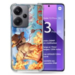 Coque Renforcée pour Xiaomi Redmi Note 13 Pro Plus 5G Manga One Piece Ace Color