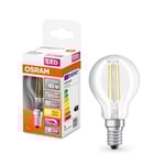 LED lampa E14 | P45 klar | 2700K | 4,8W (40W) dimbar [Osram]