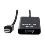 Visiontek Active Mini DisplayPort to HDMI Adapter Cable for Mac and PC