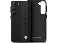 Case Bmw Bmhcs23m22rdpk S23+ S916 Black Hardcase Leather Textured & Stripe