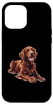 iPhone 13 Pro Max Irish Setter Dog Breed Graphic Case