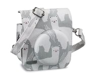 CULLMANN - Rio Fit 120 - Llama - Sac Photo pour Instax Mini 12 et 11 - Protection Contre la saleté et Les Rayures - Toujours prêt à l'emploi