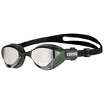 Arena Unisex's Cobra Ultra Swipe Goggle, Silver-Army, One Size