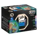 Ekonomipack: Sheba Varieties 48 x 85 g portionsform i blandpack - Classics in Paté