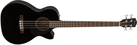Bassokitara Fender CB-60SCE elektroakustinen musta