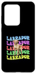 Coque pour Galaxy S20 Ultra Funny Labrador Retriever Dog Lovers Mom And Dad Groovy