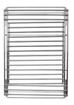 Tepro Accessoire de Barbecue - Grille Principale - 28 x 39 cm - pour système de Rouille - Carré - Profondeur de la Grille réglable - Environ 39 à 50 cm - Chrome