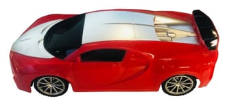 Pienoismalli RC-auto, punainen