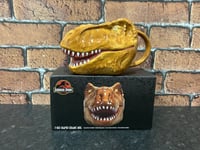 Jurassic World T Rex Mug Head Shaped Mug Official Merchandise Half Moon Bay New