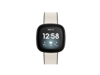Hama 00086234, Band, Smartwatch, Vit, Fitbit, Versa 3, Sense, Läder