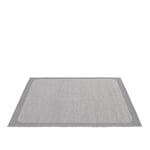 Muuto - Pebble Rug, 200 X 300 cm, Light Grey  - Enfärgade mattor