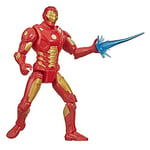 Marvel F0280 Hasbro Gamerverse 6-inch Action Figure Toy Iron Man Overclock Video Game-Inspired, Ages 4 and Up