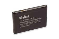 Batterie Li-Ion vhbw 2000mAh (3.7V) pour Netgear Aircard AC785S comme 5200008, W-3.