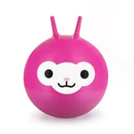 Gift Republic Leaping Llama Bouncing Space Hopper Kids Pink 55cm Includes Pump