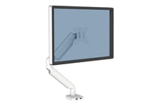 Fellowes Platinum Series monteringssæt - justerbar arm - for Monitor - hvid