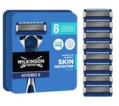 Wilkinson Sword Hydro 5 Skin Protection Lames de Rasoir pour Homme, 8 Pièces