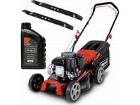 Scheppach Bensindriven Gräsklippare Scheppach Mp132-42 Bensindriven Gräsklippare + Olja + Kniv