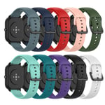 TenCloud Straps Compatible with Amazfit GTS 2 Mini Strap, 20mm Band Replacement Soft Silicone Sport Wristband Armbands for GTS 2 Mini/GTS 3/GTS 2e/GTS 2/GTR 42mm/Bip Smartwatch (Small, 10 Colors)