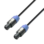 Adam Hall Cables 3 STAR S215 SS 0200 - Câble pour haut-parleur 2 x 1,5 mm² 4-pole Standard Speaker Connectors 2 m