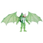 HASBRO Grön Symbiote Hydro-wings Box Set, 10 Cm Statyett Med Fordon, Superhjälteleksaker För Barn Från 4 År Och Uppåt
