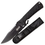 Elite Tactical - FIX005BK Backdraft Kniv med fast blad