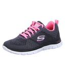 Skechers (SKEES) - Flex Appeal- Simply Sweet - Baskets Sportives, femme, gris (ccpk), taille 38.5