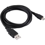 Accessoires Nintendo Switch commutateur USB-C type C vers USB Câble de charge Chargeur données d'alimentation Longueur: 1,5 m Noir
