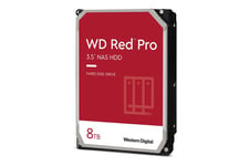 WD Red Pro WD8005FFBX - 8 TB - HDD - 7200 rpm - SATA 6Gb/s