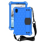Huawei MediaPad M5 Lite 8 honeycomb texture case - Blue / Black