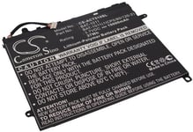 Kompatibelt med Acer Iconia Tab A700-10K32U, 3.7V, 10000 mAh