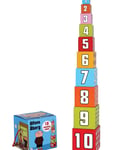 Alfons Åberg - Stacking Cubes 10 Pcs Toys Baby Educational Stackable Blocks Multi/mönstrad [Color: MULTIPLE COLOR ][Sex: Kids ][Sizes: ONE SIZE ]