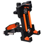 Aluminum Alloy Bicycle Phone Holder for 4-6.5 Inch Smartphone 360 Degree7786