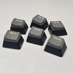 G1-G6 Keyboard Add-on Keycaps Key Caps Set for Corsair K95 Mechanical Keyboard