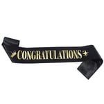 Grattis Sash Etiquette Bälte SVART BLACK