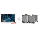 Sony A80L 55" 4K OLED Google TV + BRAVIA Theatre Quad 4.0.4 -tuotepaketti