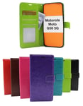 Crazy Horse Wallet Motorola Moto G50 5G (Svart)