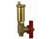 Afriso Automatisk Avluftningsventil 3/8" Solar Med Kulventil 6B 150St.C (77996)