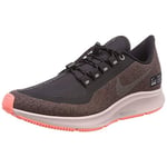 Nike W Air Zoom Pegasus 35 Rn Shld, Women’s Running Shoes, Grey (Oil Grey/Mtlc Silver/Smokey Mauve/Particle Rose/Lava Glow 001), 8.5 UK (43 EU)