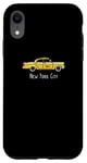 iPhone XR New York City Yellow Checker Taxi Cab 8-Bit Pixel Case