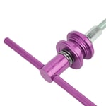 (Purple)Headset Cup BB Install Tool Headset Press Tool Aluminium Alloy Bottom X
