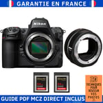 Nikon Z8 + FTZ II + 2 SanDisk 64GB Extreme PRO CFexpress Type B + Guide PDF MCZ DIRECT '20 TECHNIQUES POUR RÉUSSIR VOS PHOTOS