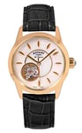 Rotary Womens Skeleton Automatic Watch with Leather Strap LS90513/41/L2G