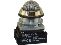 Signallampa 30mm 24-230V AC/DC IP56 röd-grön W0-LDU1-NEF30LDS CZ