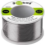 Loddetinn blyfri 1mm (96,5% tinn) 100g - Goobay
