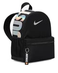 Nike Unisex Children's Y Nk Brsla Jdi Mini Bkpk Backpack, Black/Black/Hloslv, 11 L, Sports
