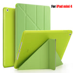 Tablet Case Ipad Screen Protector Smart Cover Green For Mini 4