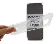 Ultra Thin TPU Skal Motorola Moto G100 (Clear)