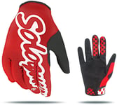 SOLO QUEEN Gloves for Sim Racing and Steering wheel Game XL, Red