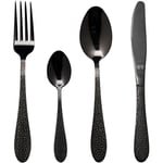 FROST bestickset 16 delar, onyx/svart